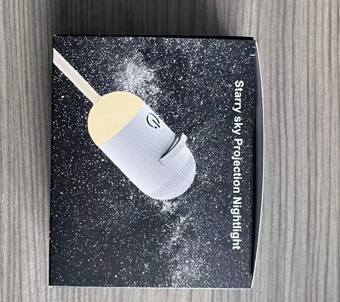 Proyector de Galaxia y Luz Nocturna 2-en-1 Actualizado 2027 – Proyector de Techo de Estrellas 5D Holofgráfico Inteligente 4K con Múltiples Películas, Cuello Flexible y Alimentación USB.