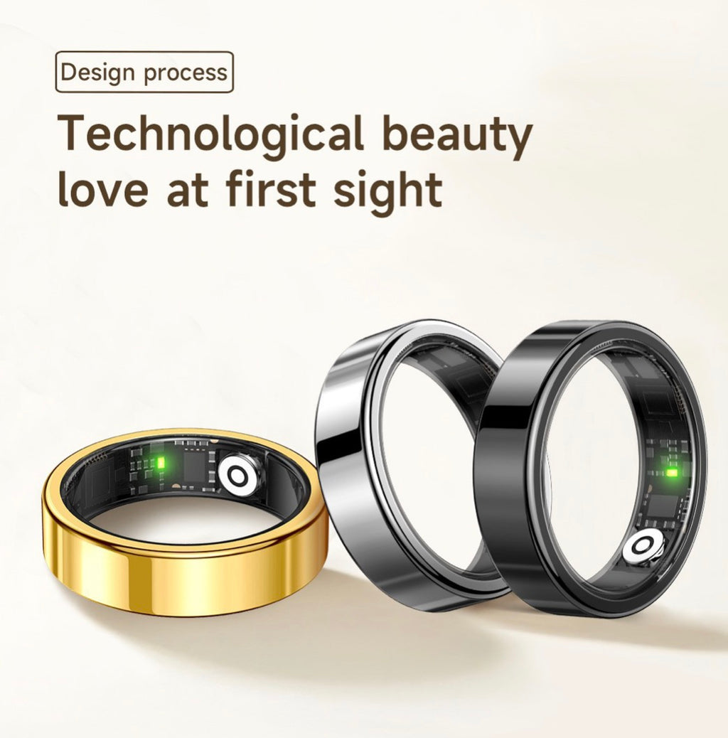 Smart Ring: Anillo Inteligente con Sensores Biométricos y Batería de Larga Duración